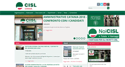 Desktop Screenshot of cislcatania.it