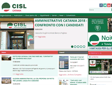 Tablet Screenshot of cislcatania.it